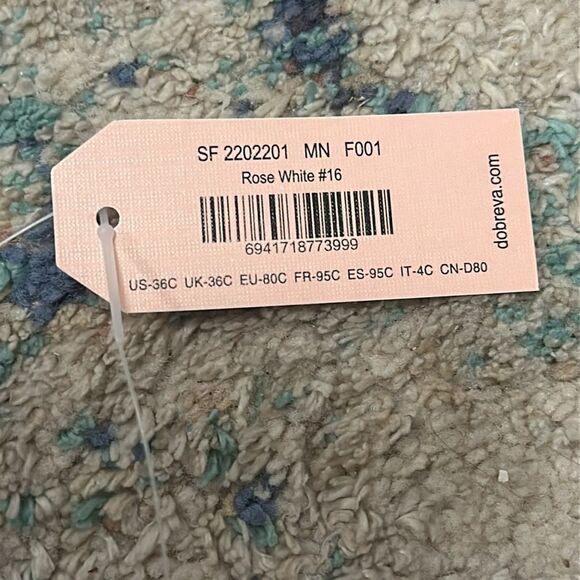 NWT Dobreva Lacey Racerback Style Bra - Picture 2 of 4